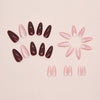 12 Sizes-24 Pcs Press On Nails W2021