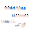 12 Sizes-24 Pcs Press On Nails JP4033