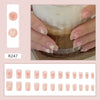 12 Sizes-24 Pcs Press On Nails R241