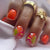 12 Sizes-24 Pcs Press On Nails W1207