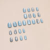 12 Sizes-24 Pcs Press On Nails W1609