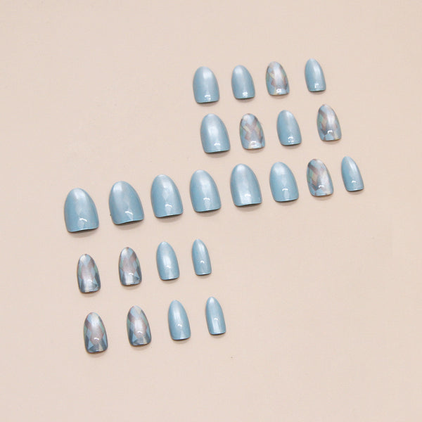 12 Sizes-24 Pcs Press On Nails W1609