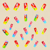 12 Sizes-24 Pcs Press On Nails Y455