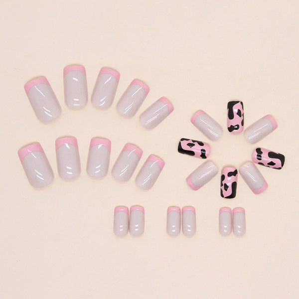 12 Sizes-24 Pcs Press On Nails W582
