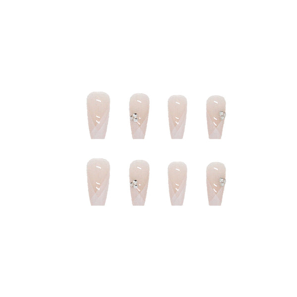 12 Sizes-24 Pcs Press On Nails Z295