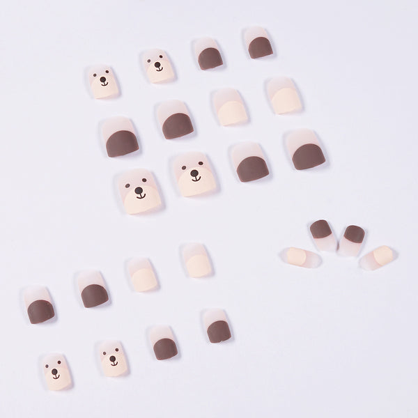 12 Sizes-24 Pcs Press On Nails JP997