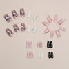 12 Sizes-24 Pcs Press On Nails Z769