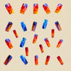 12 Sizes-24 Pcs Press On Nails Y412-1