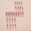 12 Sizes-24 Pcs Press On Nails G014