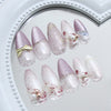 12 Sizes-24 Pcs Press On Nails Z952