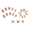 12 Sizes-24 Pcs Press On Nails Z404