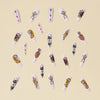 12 Sizes-24 Pcs Press On Nails Y071