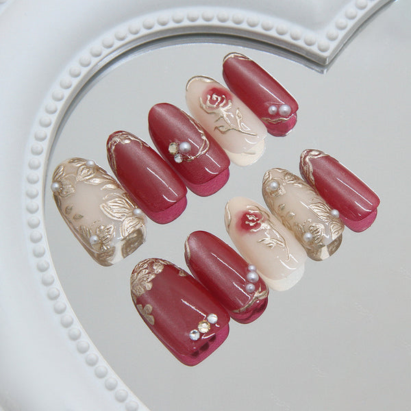 30 Pcs Press On Nails Z1357