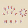 12 Sizes-24 Pcs Press On Nails Y150