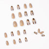 12 Sizes-24 Pcs Press On Nails JP1003