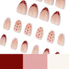 12 Sizes-24 Pcs Press On Nails JP4430