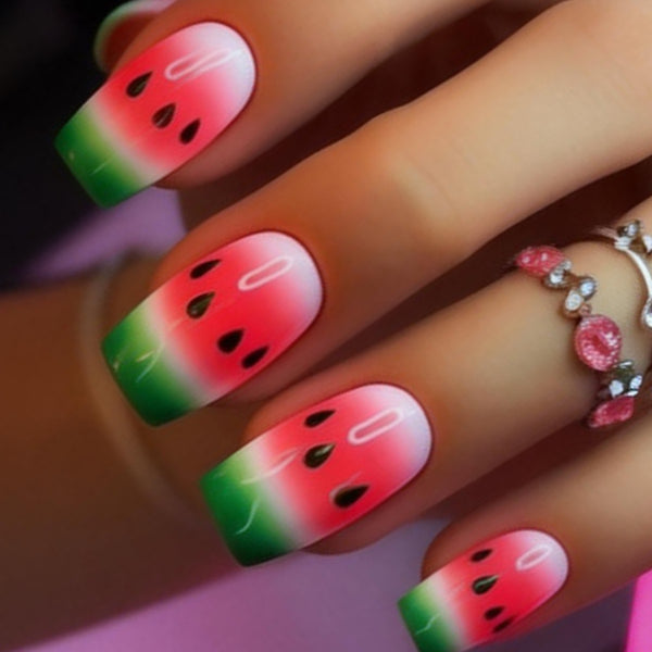 12 Sizes-24 Pcs Press On Nails Y898-2