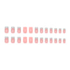 12 Sizes-24 Pcs Press On Nails W1964