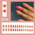 12 Sizes-24 Pcs Press On Nails W1683