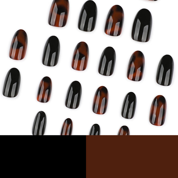 12 Sizes-24 Pcs Press On Nails JP4193