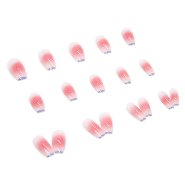 12 Sizes-24 Pcs Press On Nails R353