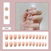 12 Sizes-24 Pcs Press On Nails R161