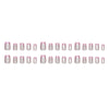 30 Pcs Press On Nails MY124