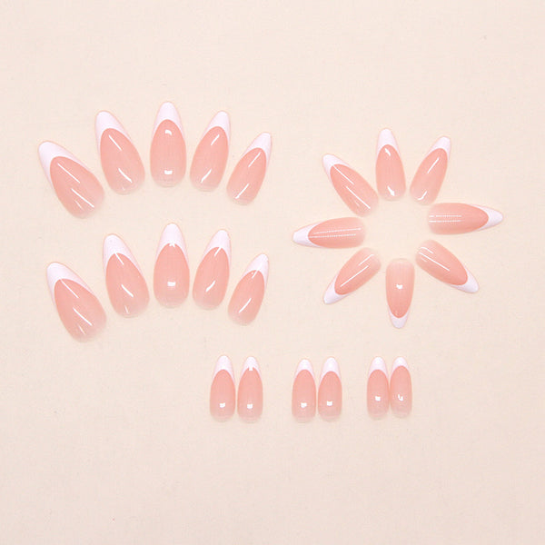 12 Sizes-24 Pcs Press On Nails W1932