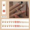 12 Sizes-24 Pcs Press On Nails W1638
