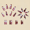 12 Sizes-24 Pcs Press On Nails Y252
