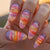 12 Sizes-24 Pcs Press On Nails Y1658