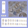12 Sizes-24 Pcs Press On Nails W1800