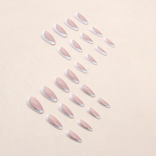 12 Sizes-24 Pcs Press On Nails W769