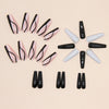 12 Sizes-24 Pcs Press On Nails Z634