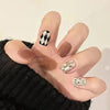 12 Sizes-24 Pcs Press On Nails Z544
