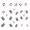 12 Sizes-24 Pcs Press On Nails Y1003