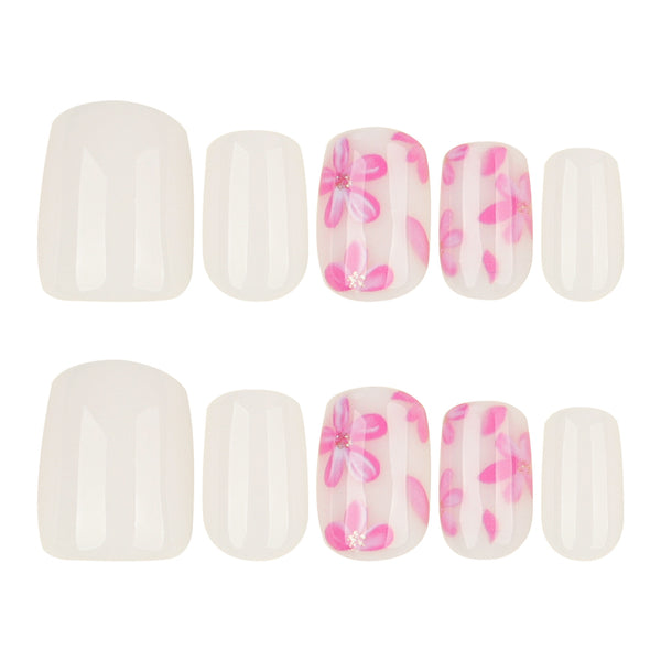 12 Sizes-24 Pcs Press On Nails JP3895