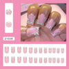 12 Sizes-24 Pcs Press On Nails Z1038