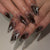 12 Sizes-24 Pcs Press On Nails Z974