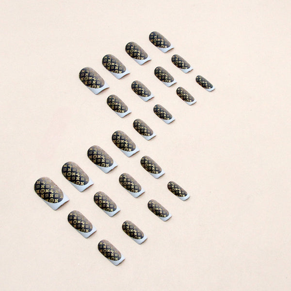 12 Sizes-24 Pcs Press On Nails W810