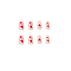 12 Sizes-24 Pcs Press On Nails JP1105