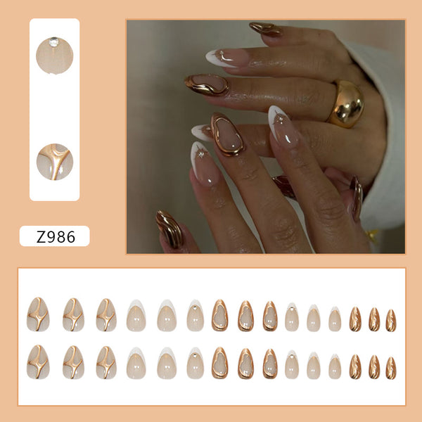 30 Pcs Press On Nails Z986