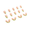 12 Sizes-24 Pcs Press On Nails W195