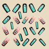 12 Sizes-24 Pcs Press On Nails Y933