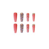 12 Sizes-24 Pcs Press On Nails JP1327