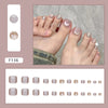 12 Sizes-24 Pcs Press On Nails F136
