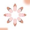 12 Sizes-24 Pcs Press On Nails C1065