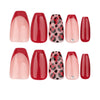 12 Sizes-24 Pcs Press On Nails JP3528