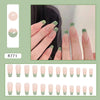 12 Sizes-24 Pcs Press On Nails R767