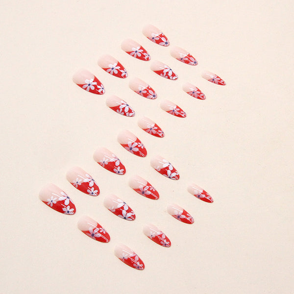 12 Sizes-24 Pcs Press On Nails W400